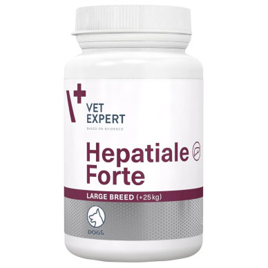 Hepatiale Vet Expert – Large Breed – supliment pentru susținerea funcției hepatice la câini de talie mare, 40 tablete